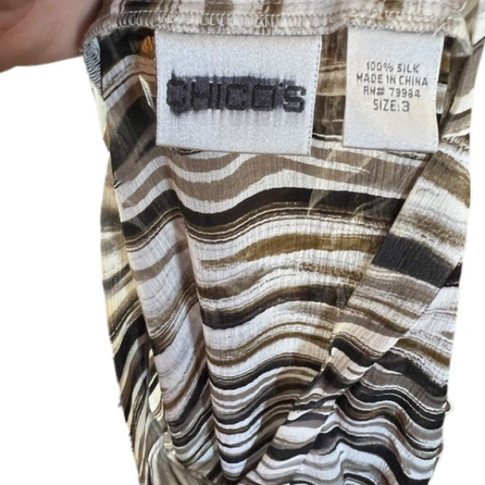 Chico's Silk Sheer Top - Picture 7 of 7